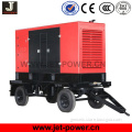50HZ/ 60HZ 180kw diesel generator with wheels